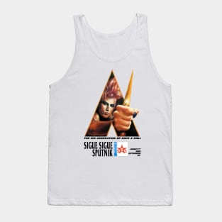 Sigue Sigue Sputnik - Love Missile promo artwork Tank Top